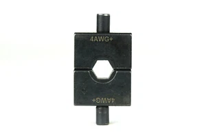 Juego de troqueles de tamaño único TH0006 para cable tamaño 4+ AWG - Imagen 1 de 3