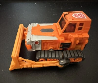 Transformers Robots In Disguise (RID) Wedge 2001 Landfill Build Team Bulldozer Foto 1 de 4