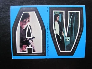1980 TOPPS STAR WARS EMPIRE STRIKES BACK STICKER AV #47 EX/EX NICE COLOR BACK - Picture 1 of 2