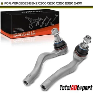 2x Tie Rod End for Mercedes-Benz C300 C230 C250 C350 E350 E400 Front LH&RH Outer - Picture 1 of 8