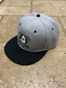 NHL Anaheim Mighty Ducks Logo Snapback Hat Cap Honda Center Catholic Night 2019 - Picture 1 of 7