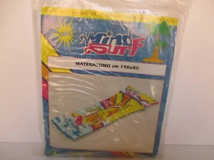 MATERASSINO DECORATO WIND SURF 5 TUBI GIOCHI PREZIOSI ANNI '90 - Picture 1 of 2