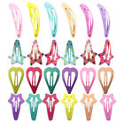  24 Pcs Hair Clasp Colorful Hairpin Candy Hairpins Pentagram