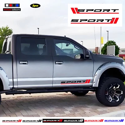 Calcomanía deportiva pegatinas emblema logotipo para camioneta FORD F150 F250 F350 doble XLT XL 4x4 Foto 1 de 4