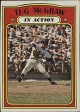 1972 Topps #164 Tug McGraw - New York Mets
