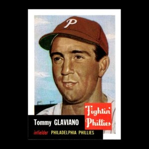 Tommy Glaviano 1991 Topps Archives 1953 Philadelphia Phillies #140 NM-MT GM