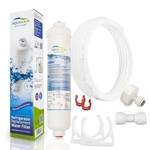 Fridge Water Filter Compatible SAMSUNG LG BEKO & Fitting Connection Kit 3/4 10m - Picture 1 of 12