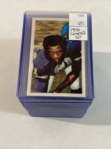 1970 Kellogg’s Football Complete Set #1-60 B
