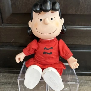 Vintage Peanuts Lucy Puppe 10 Zoll 1952, 1966 Peanuts United Features Syndicate - Bild 1 von 22