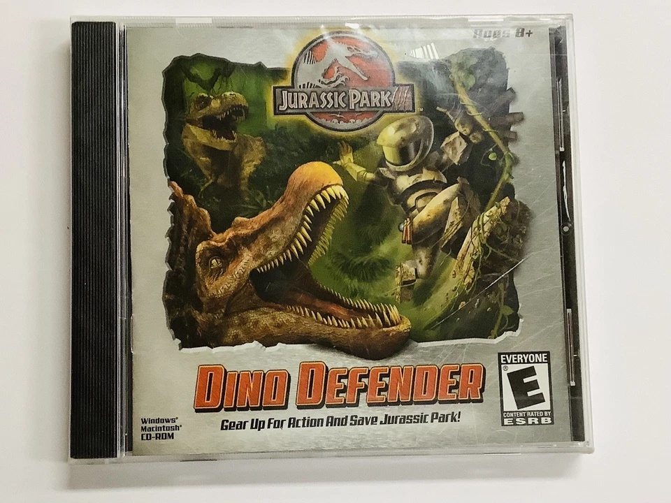 "BRAND NEW" Jurassic Park III: Dino Defender (Windows/Mac CD-ROM) SEALED - Image 1 of 3