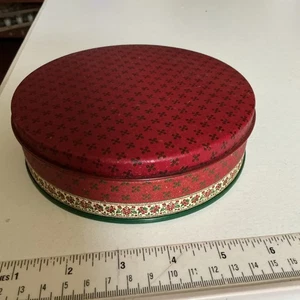 Vintage Holiday Tin By Potpourri Press Made In USA - Picture 1 of 7