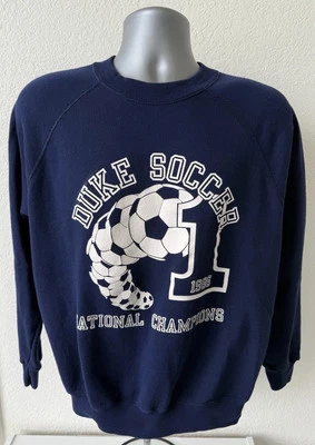 Sudadera De Colección Duke University Fútbol 1986 Campeones Nacionales Se Ajusta a Hombres’s L TagXL Foto 1 de 4