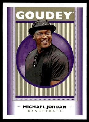 Michael Jordan Goudey #G23 2019-20 Upper Deck Goodwin Champions Foto 1 de 2