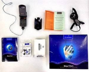 Teléfono Motorola StarTAC 80913WNBPA Negro Abatible Con Caja - Ver Descripción - Imagen 1 de 8