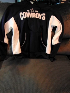 Licensed Dallas Cowboys Hooded Sweatshirt - Picture 1 of 8