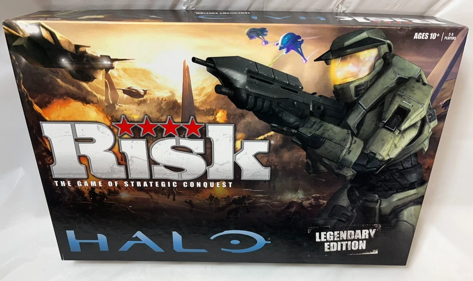 Complete Risk Halo Legendary Edition Board Game Hasbro 2012  - Image 1 of 4