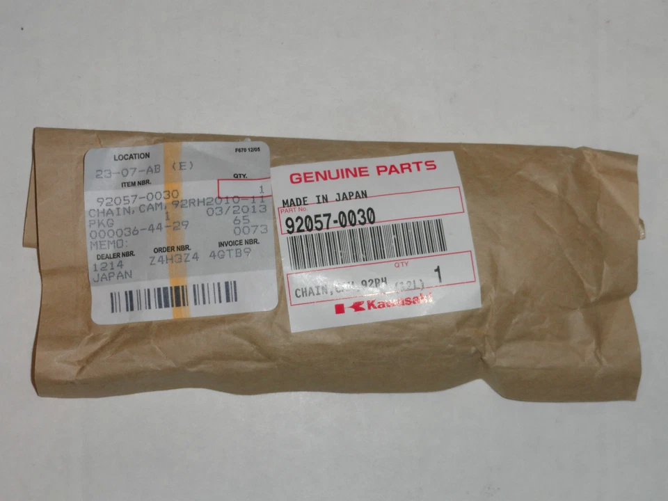Cadena de leva de distribución OEM Kawasaki KX250F RMZ250 KX 250F F RMZ 250 RM Z250  Foto 1 de 1