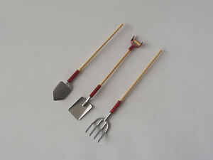 RED FAIRY GARDEN TOOLS USE WITH ANY OF OUR FAIRY DOORS & ACCESSORIES NEW