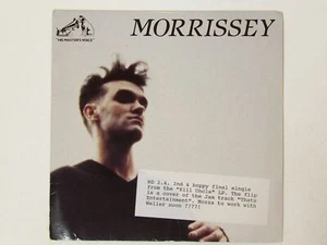 Morrissey: Sing Your Life Rare 7" PROMO STICKERS - Imagen 1 de 4