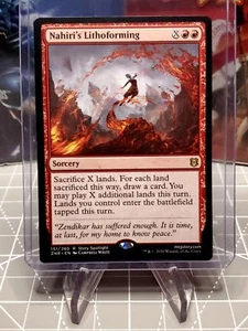 MTG Nahiri's Lithoforming Zendikar Rising - NM - Picture 1 of 2