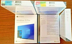 Microsoft Windows 10 Professional, SKU HAV-00059,Sealed Box,32-bit,64-bit,USB 3 - Picture 1 of 2