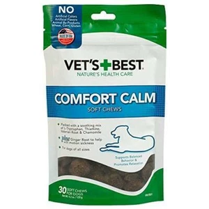 Vet's Best Comfort Calm Calming Soft Chews Dog Supplements | Dog Calming Aid - Picture 1 of 6