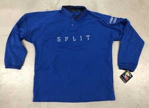 NEW SPLIT 1989 VINTAGE SURF MX SNOW SKATE LONGBOARD SUP LONG SLEEVE SHIRT LARGE - Picture 1 of 2