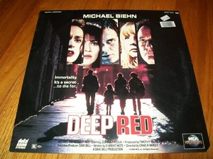 DEEP RED Laserdisc LD VERY GOOD CONDITION VERY RARE GREAT FILM MICHAEL BIEHN - Picture 1 of 1
