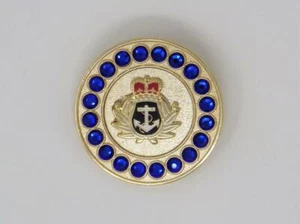 ROYAL NAVY ( RN ) BROACH / BROOCH (GB) - Picture 1 of 2