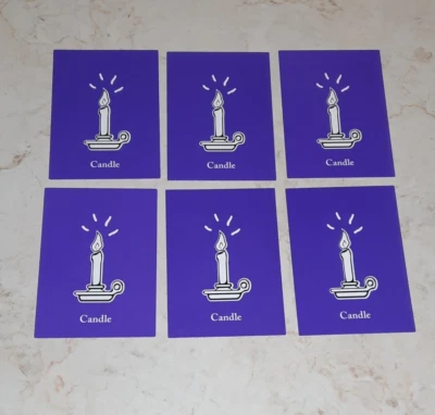 El Peor Estuche Escenario Supervivencia Junior Juego Piezas de Repuesto TARJETAS VELA Foto 1 de 2