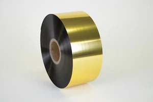 [SFSGD472] Gold Heißsiegelbare Verpackungsfolie Rolle - 4,72 Zoll (120 mm) breit - Bild 1 von 2