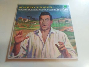 Mario Lanza Sings Caruso Favorites VG++ Original Mono RCA Red Seal Record 1960 - Picture 1 of 4