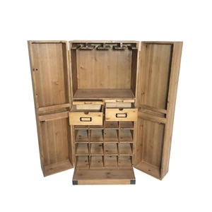 Barschrank Imelda 107 cm Hausbar Weinregal HTI-Living - Bild 1 von 5