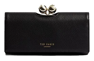 Ted Baker Roosali Rose Detail Bobble Purse Geldbörse Black schwarz Neu - Bild 1 von 3