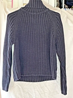 TN08-Route 66 para mujer negro/pesado/cuello alto acanalado XL Foto 1 de 4