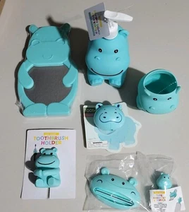 Kid's Hippo Bathroom set:  6 items (new) - Bild 1 von 1