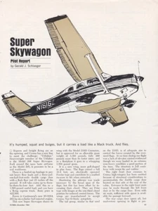 Cessna Super Skywagon Aircraft Report 4/15/2023q - Picture 1 of 1