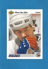 Shaun Van Allen RC 1991-92 pont supérieur UD NHL hockey #52 (NM+) Oilers d'Edmonton