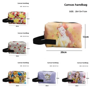 Beauty Beast Fashion Anime Makeup Bag Storage Travel Handbag Pen Toiletry Case - Picture 1 of 25
