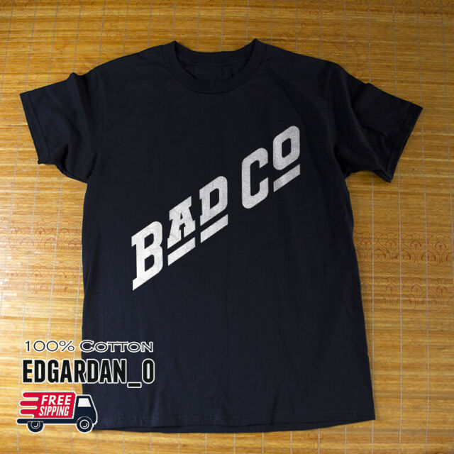 Camiseta Bad Company Logo Vintage, 100% Algodão. - Roquenrou