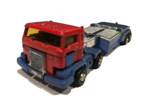 1980s TONKA GOBOTS MR-18 GUARDIAN TRANSFORMER FIGURE RED BLUE DIECAST - Picture 1 of 7