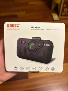 SUNITEC Handsfree Bluetooth Cell Phone! Car Bluetooth 5.0 with Speaker! BC980P - Photo 1 sur 4