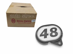 Genuine Royal Enfield "TRIALS NUMBER BOARD, LH" - Picture 1 of 2