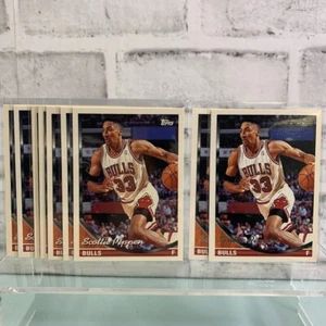 1993-94 Topps Basketball Scottie Pippin #92 9 Card Lot w 2 Gold - Picture 1 of 4