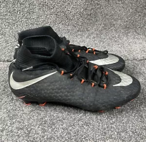 Nike Hypervenom Phantom 3 Academy DF FG Mens US 9.5 Black Football Boots Cleats - Picture 1 of 14