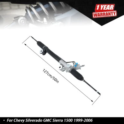 For Chevy Silverado GMC Sierra 1500 1999-2006 RWD Power Steering Rack & Pinion - Image 1 of 4