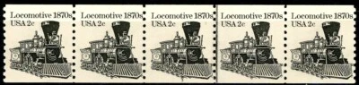 Locomotive 1st Issue "USA 2c" MNH PNC5 Plate 3 Scott's 1897A - Image 1 of 2