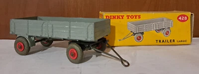 2343. DINKY TOYS N. 428 LARGE TRAILER – con scatola/with box - Immagine 1 di 4
