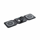 3in1 15W Wireless Fast Charger Foldable Mat Pad For Apple Watch iPhone 14 Pro 13
