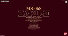 Bandai MS-06S Char's Zaku II PG 1/60 Model Kit - US Fast Ship